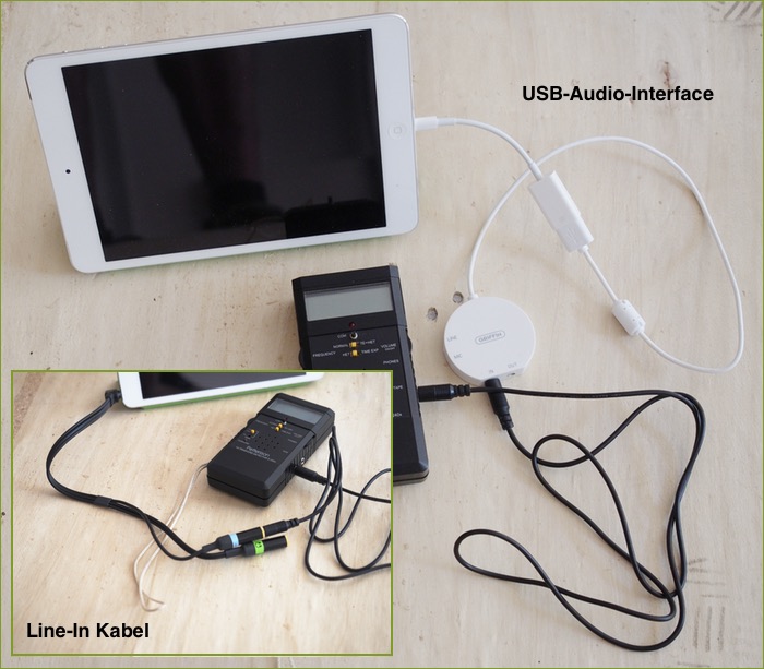 Audio Eingang fürs iPad